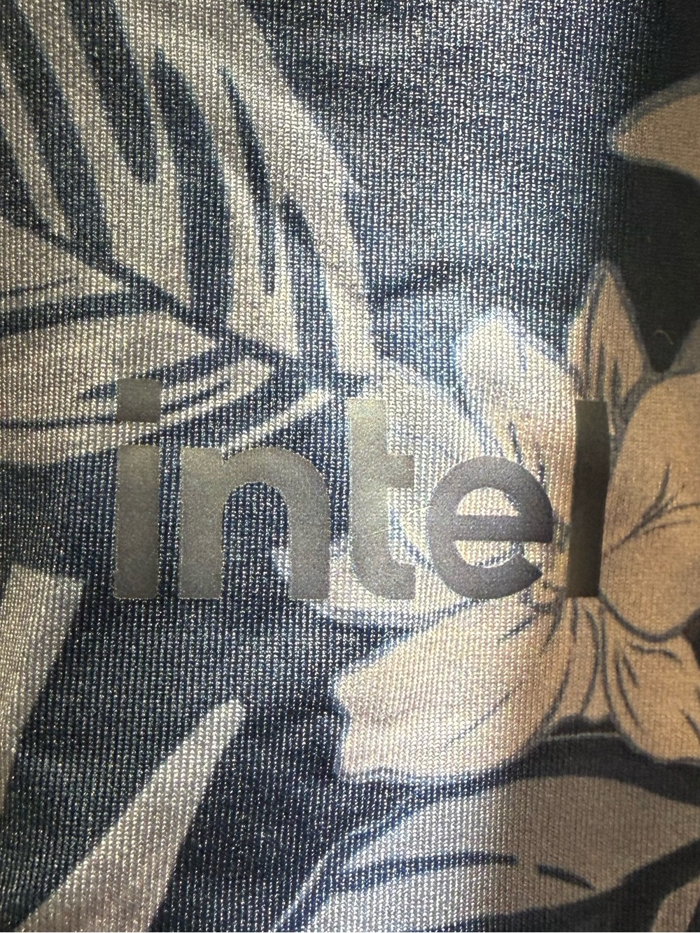 Bad Birdie Navy Floral Tiger Polo - Picture 7 of 8